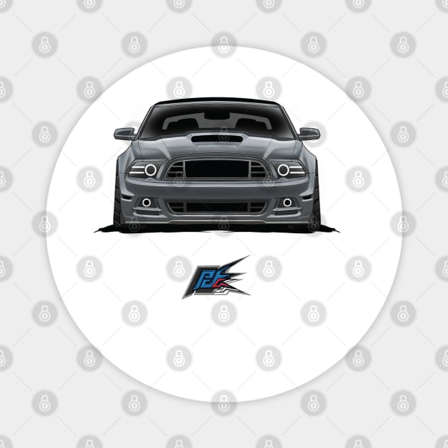 ford mustang s197 Magnet by naquash